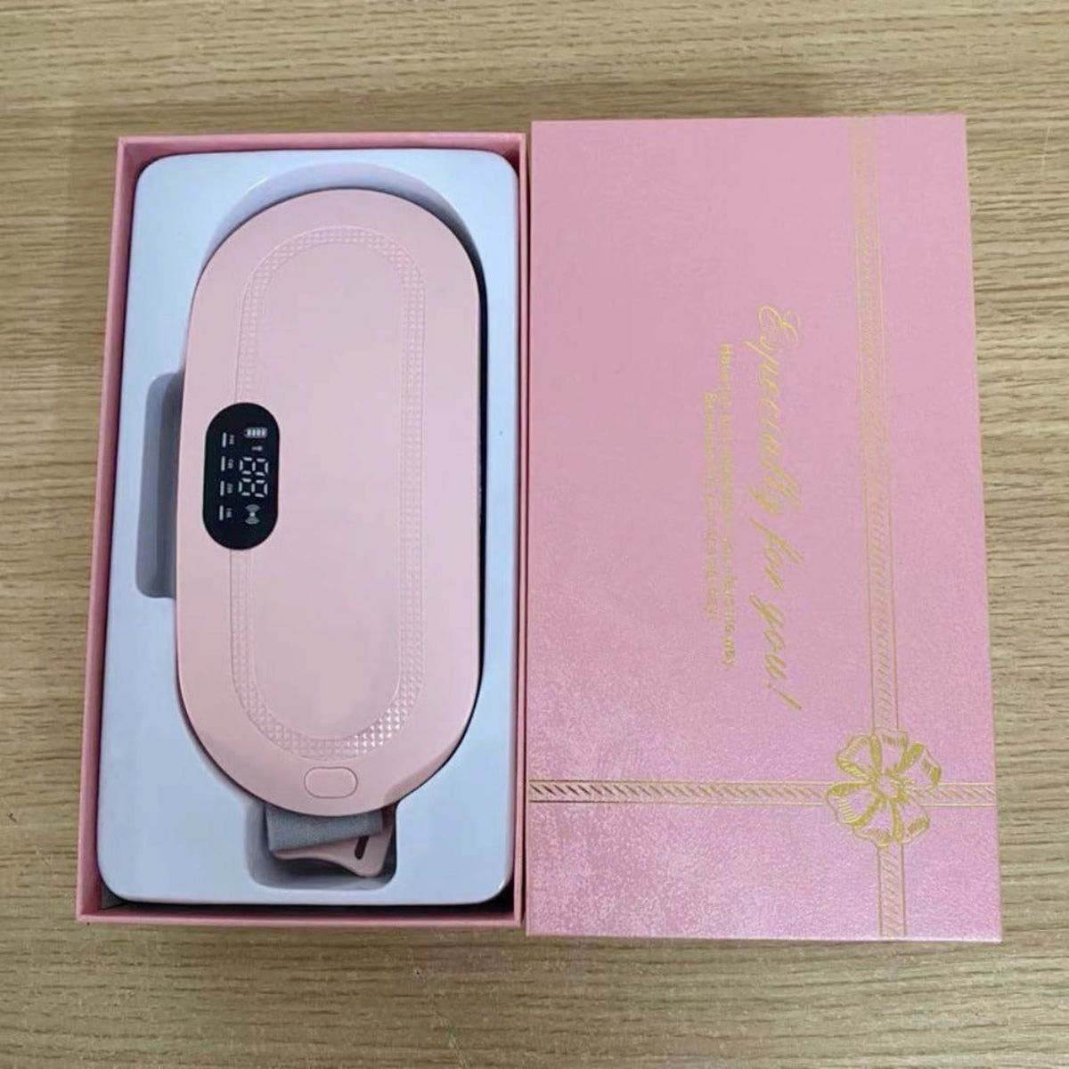 Cinturón térmico para cólicos + Toalla para el cabello de regalo